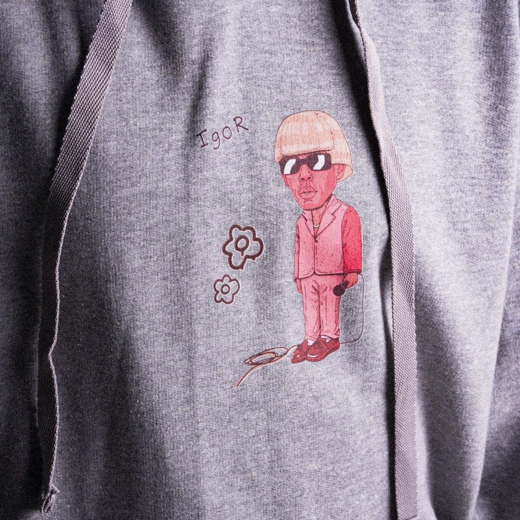 Igor - Misfit x Liljodsz Hoodie Gris