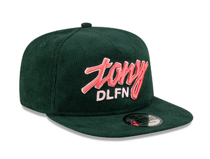 Tony Delfino X New Era Corduroy Golfer Snapback Verde