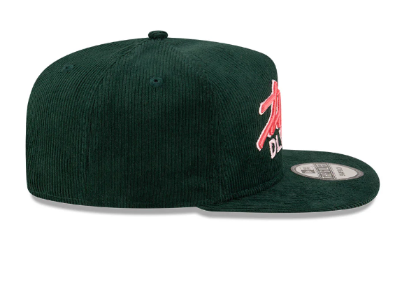 Tony Delfino X New Era Corduroy Golfer Snapback Verde