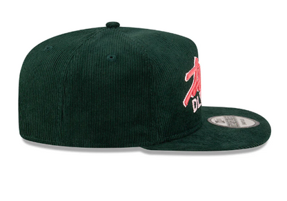 Tony Delfino X New Era Corduroy Golfer Snapback Verde