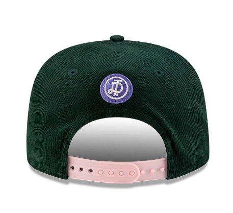 Tony Delfino X New Era Corduroy Golfer Snapback Verde