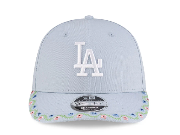 Los Angeles Dodgers MLB Floral 9FIFTY LP Snapback