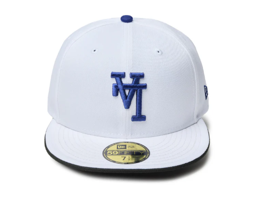 59FIFTY Los Angeles Dodgers Upside Down White Fitted