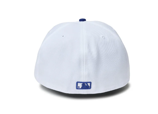 59FIFTY Los Angeles Dodgers Upside Down White Fitted