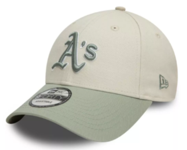 New Era 9Forty Oakland Athletics MLB World Series Light Beige