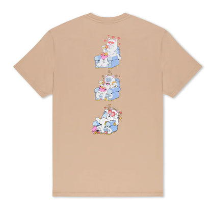 AFTERNOON SNACK TEE (ALMOND)