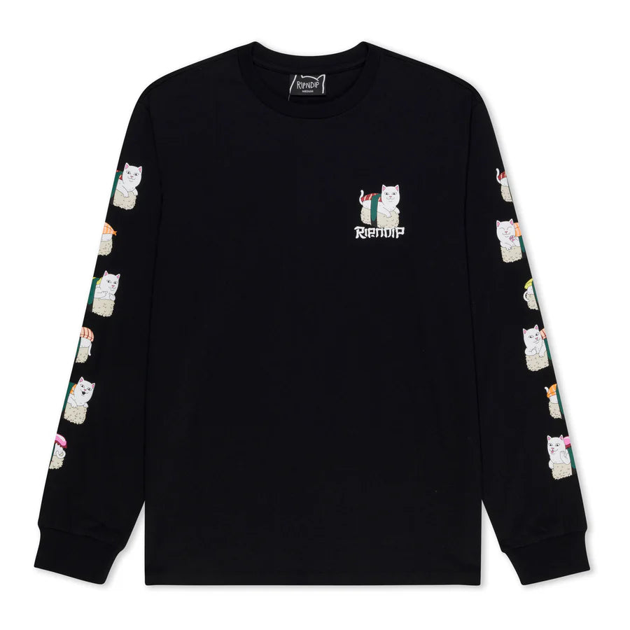 SUSHI NERM LONG SLEEVE (BLACK )