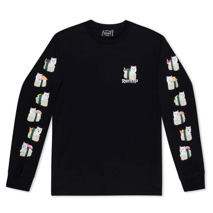 SUSHI NERM LONG SLEEVE (BLACK )