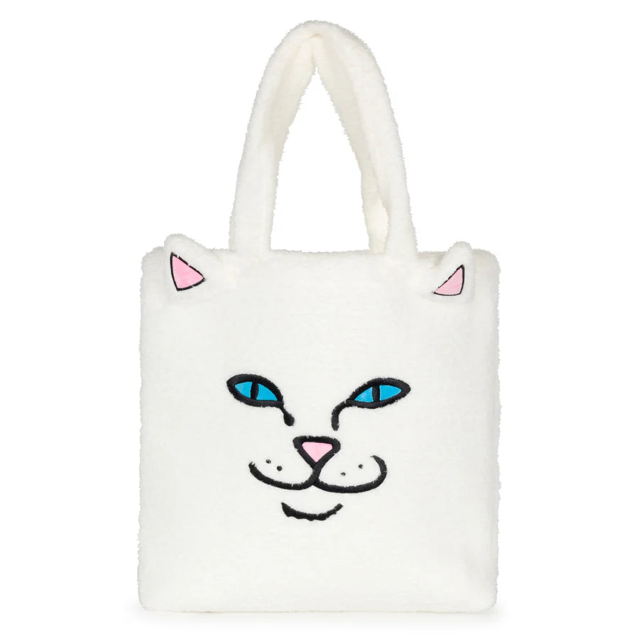 LORD NERMAL FLUFFY TOTE (WHITE)