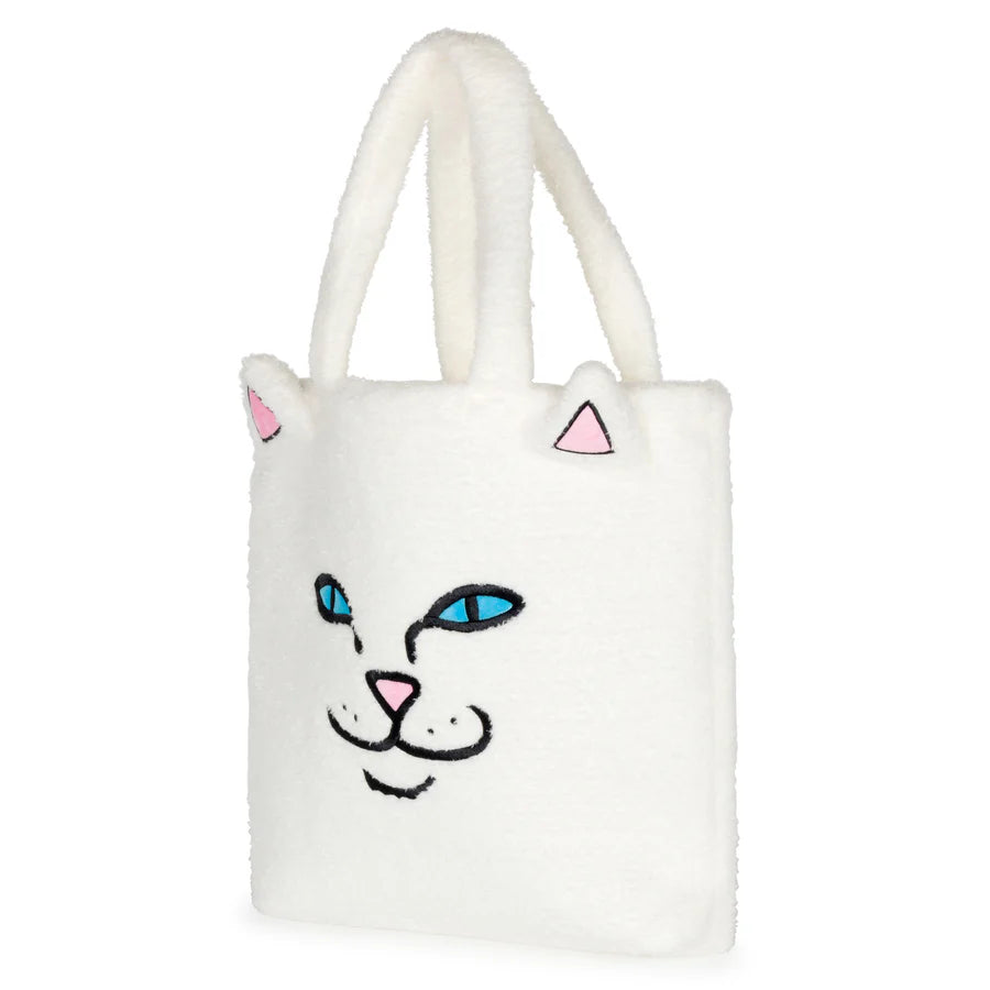 LORD NERMAL FLUFFY TOTE (WHITE)