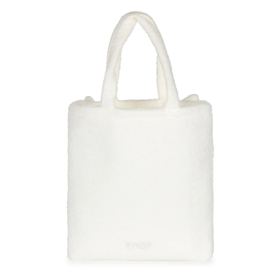 LORD NERMAL FLUFFY TOTE (WHITE)