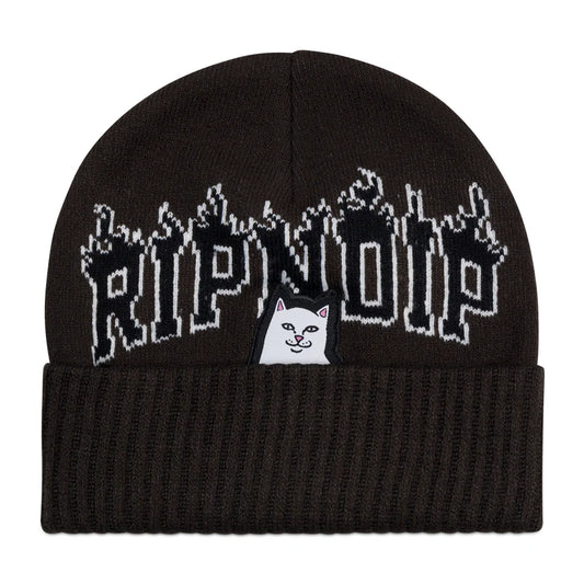 LORD NERMAL INFERNO BEANIE (BLACK)