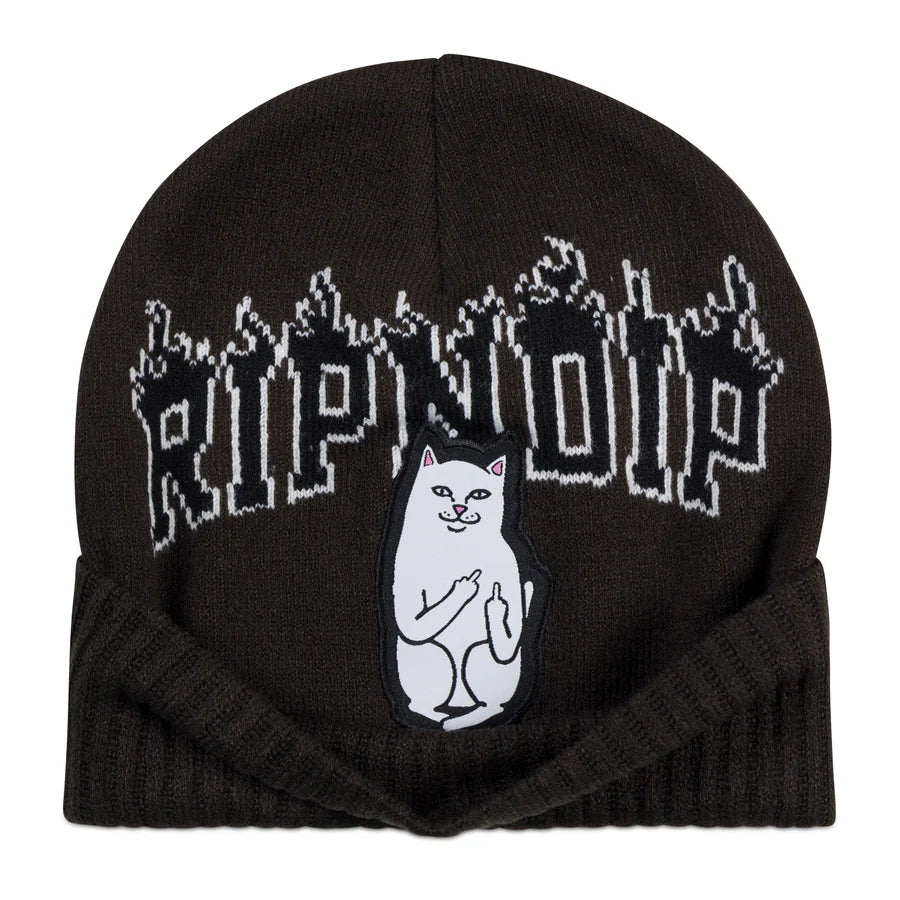 LORD NERMAL INFERNO BEANIE (BLACK)