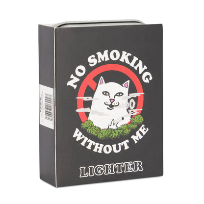 NO SMOKING REFILLABLE LIGHTER (BLACK)