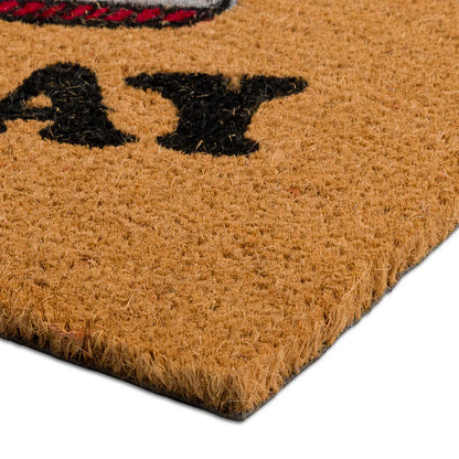 SAME SHIT DIFFERENT DAY DOOR MAT (BROWN)