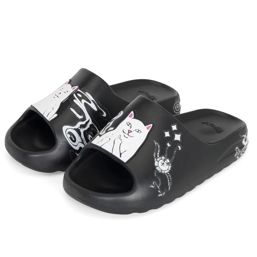 SPACE WALK CLOUD SLIDES (BLACK)