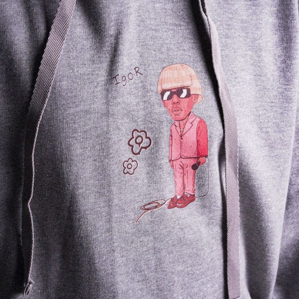 Igor - Misfit x Liljodsz Hoodie Gris