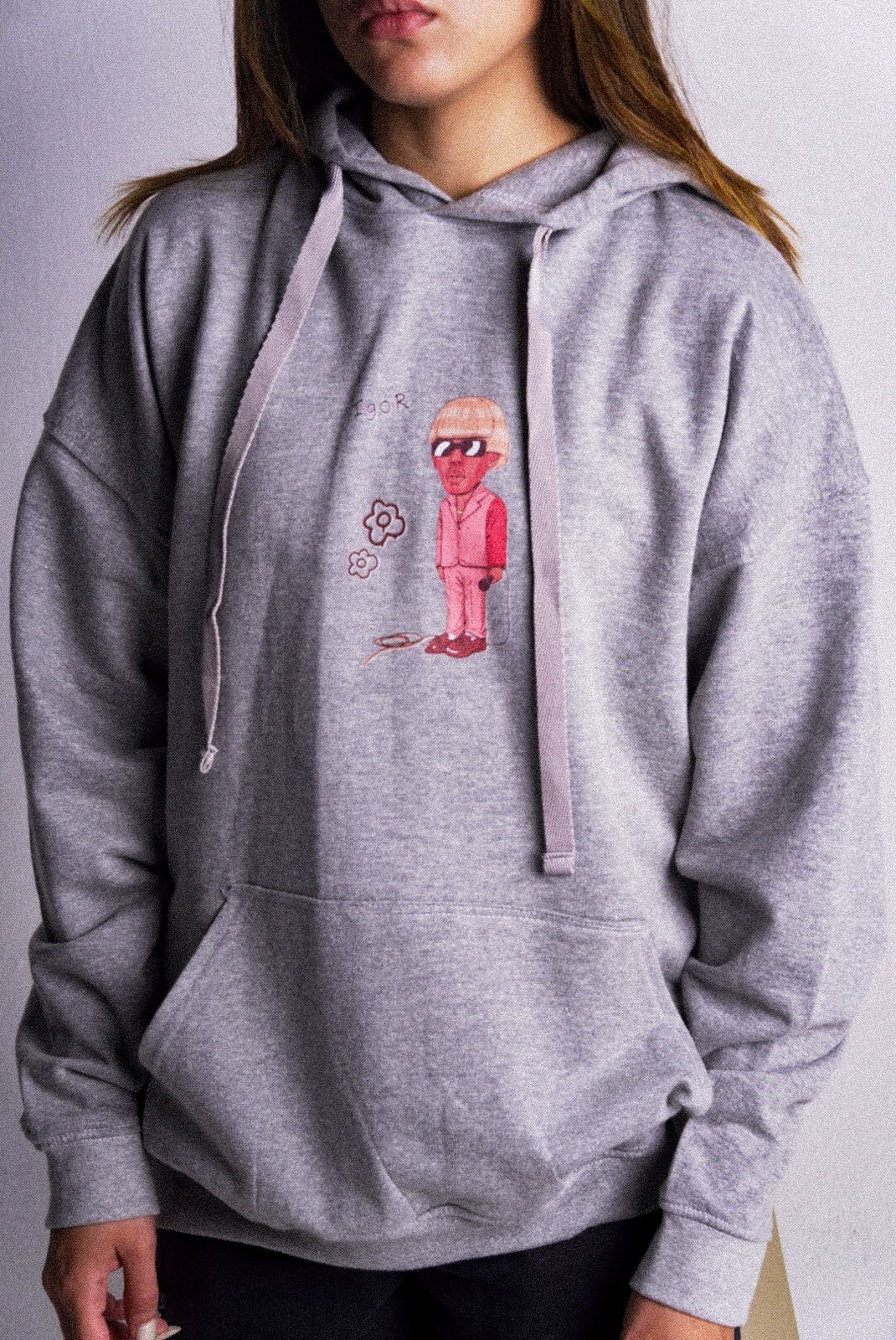 Igor - Misfit x Liljodsz Hoodie Gris