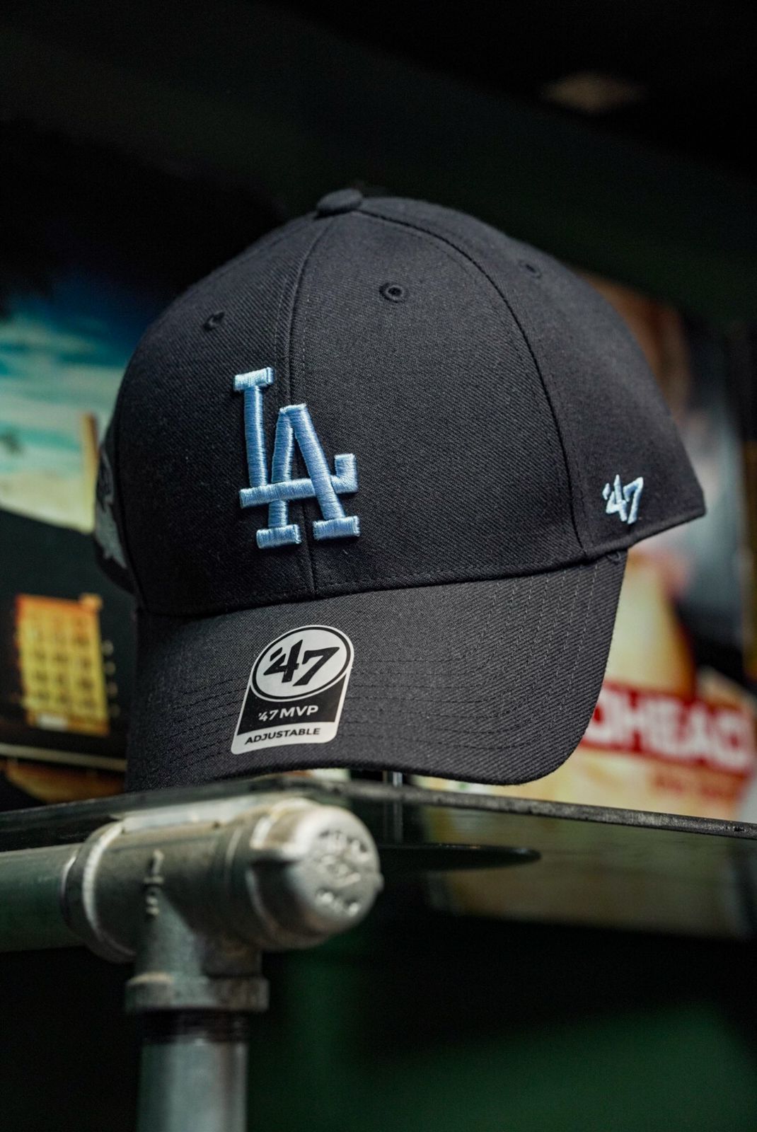 Dodgers 47 - Logo azul
