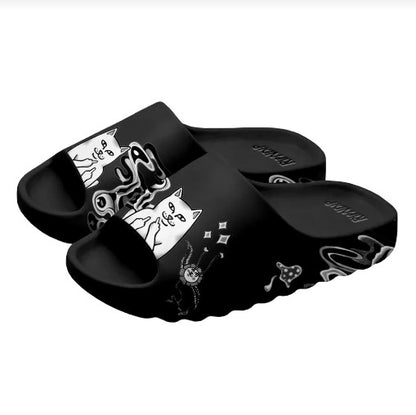 SPACE WALK CLOUD SLIDES (BLACK)