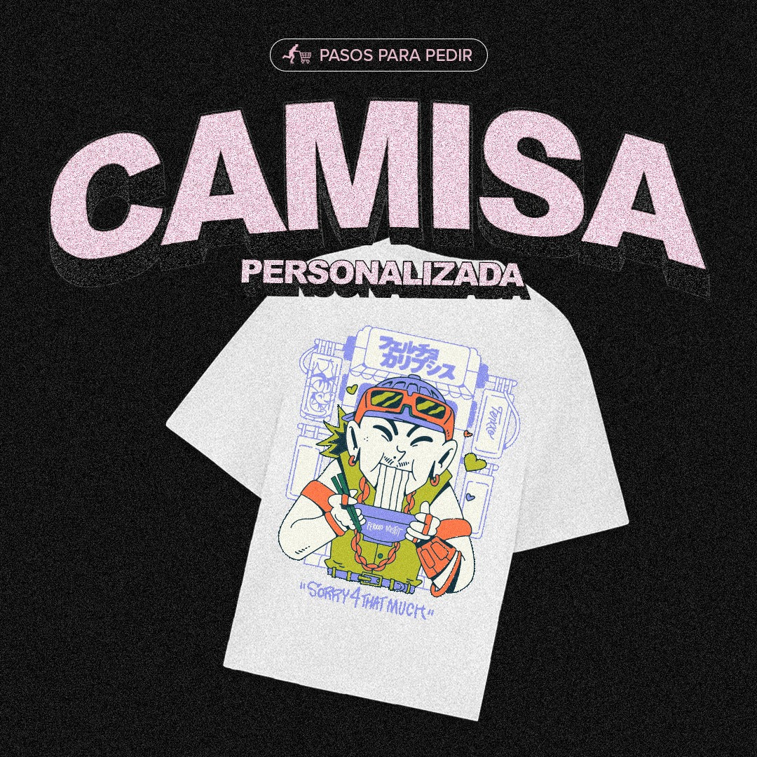 Camisa personalizada - Oversize Fit