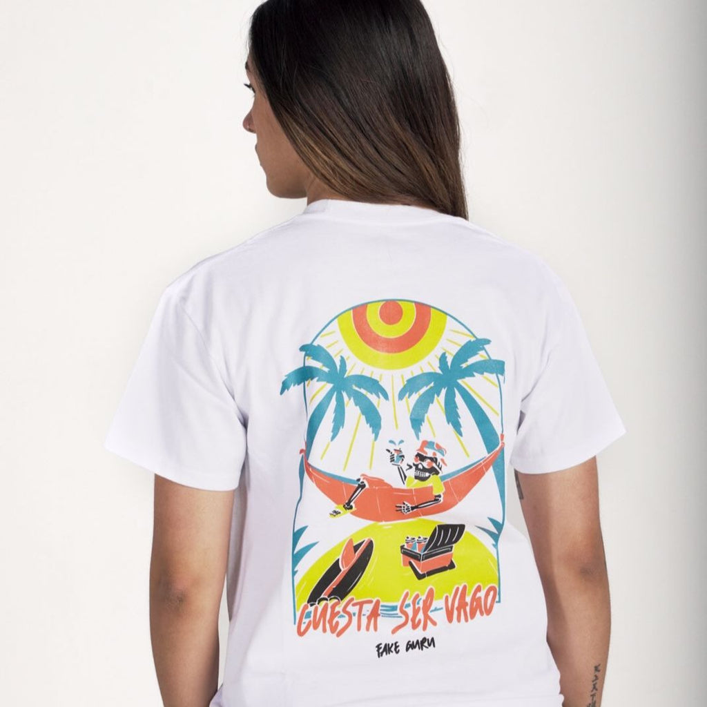 Cuesta ser vago - white