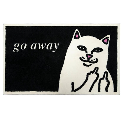 GO AWAY RUG (BLACK)