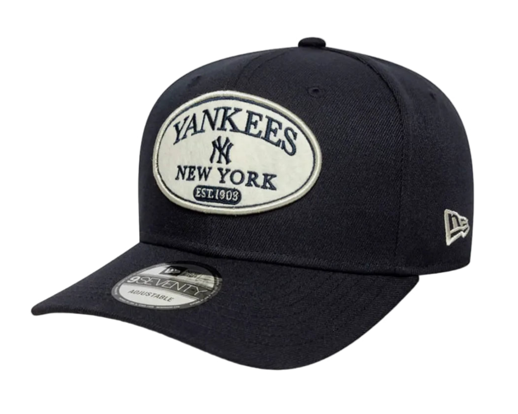 New Era Mens 9SEVENTY New York Yankees Baseball Cap - Navy - One Size