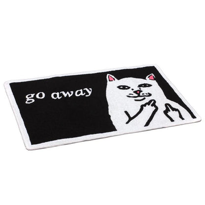 GO AWAY RUG (BLACK)